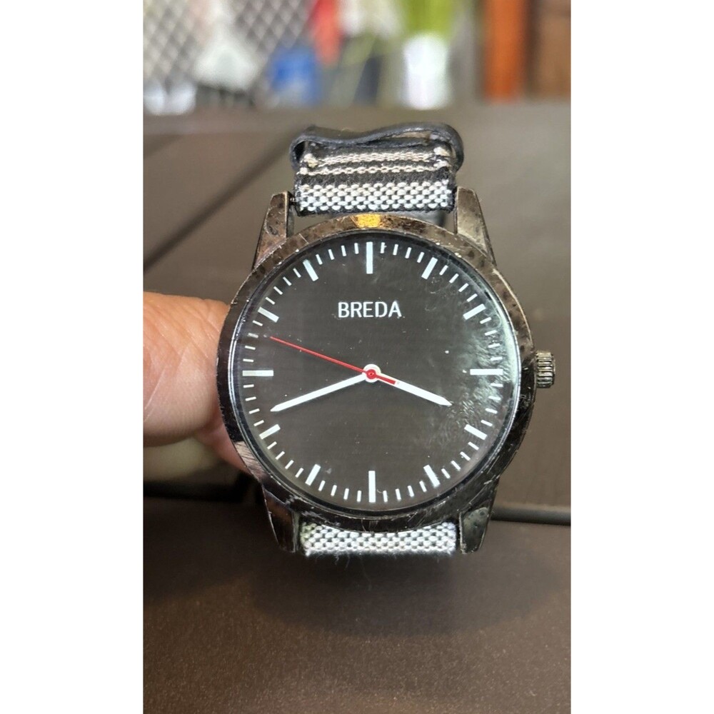 Breda Men's Watch Minimalist Canvas Strap - Picture 2 of 5